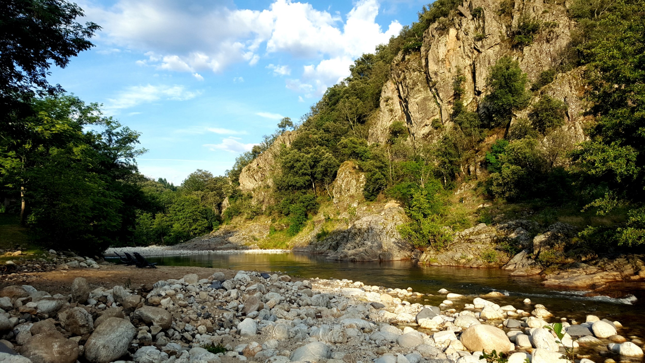 L'Ardèche avec son chien