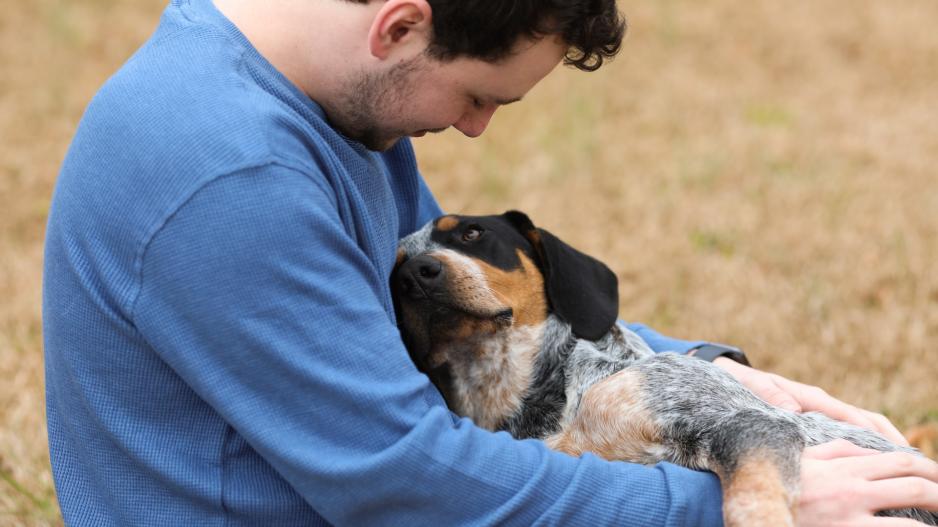 chien câlin chien câlin