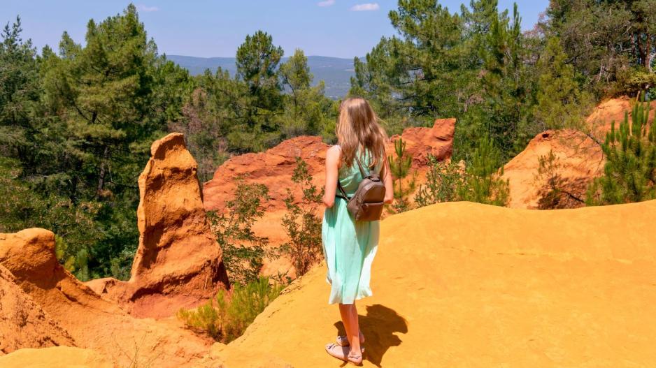 sentier des ocres sentier des ocres